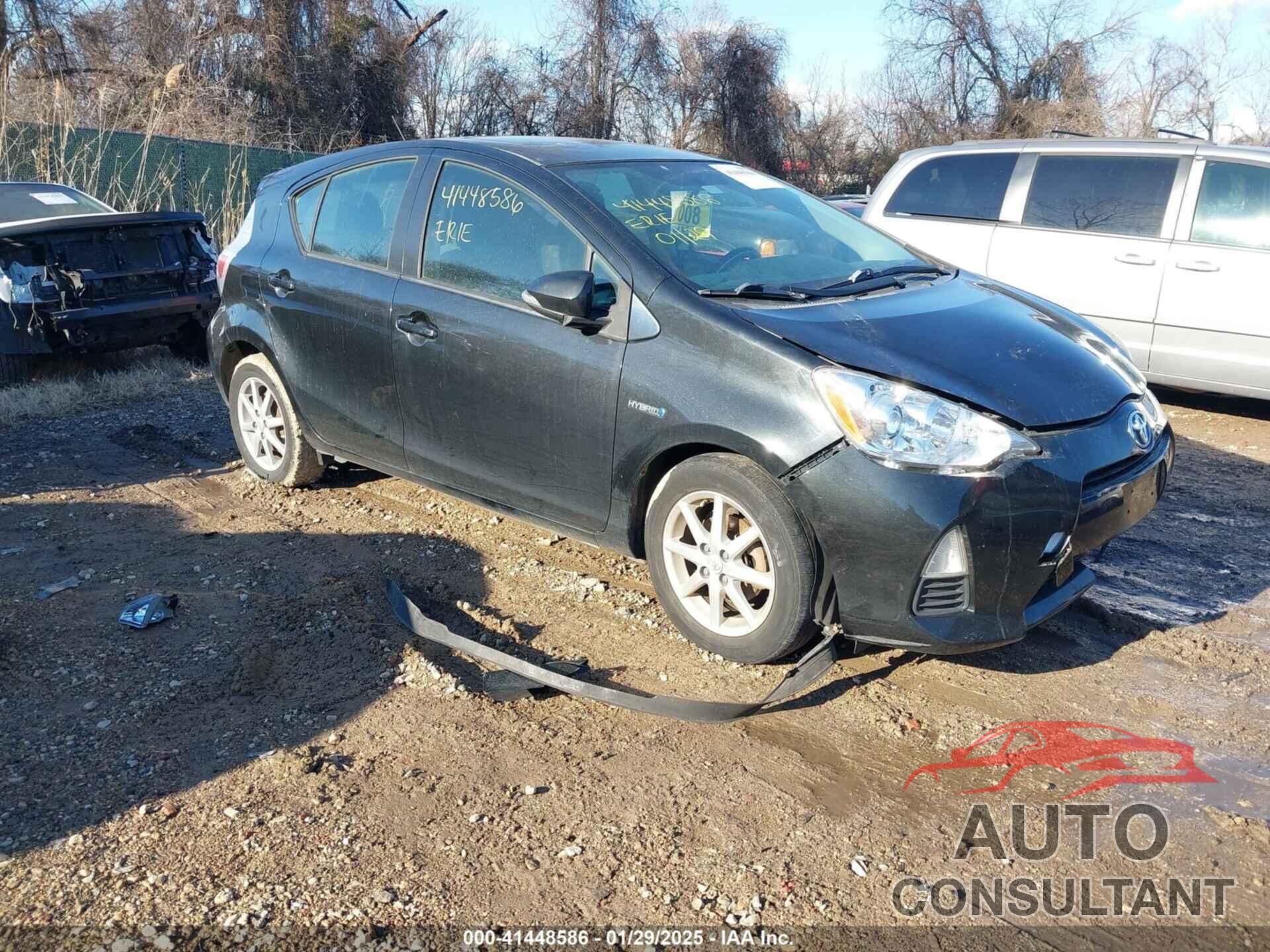 TOYOTA PRIUS C 2012 - JTDKDTB34C1005819