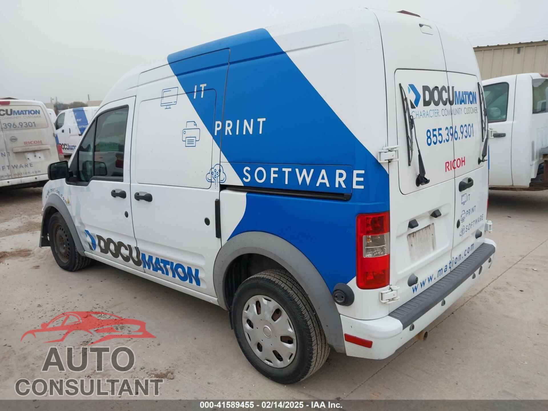 FORD TRANSIT CONNECT 2012 - NM0LS6BN2CT098564