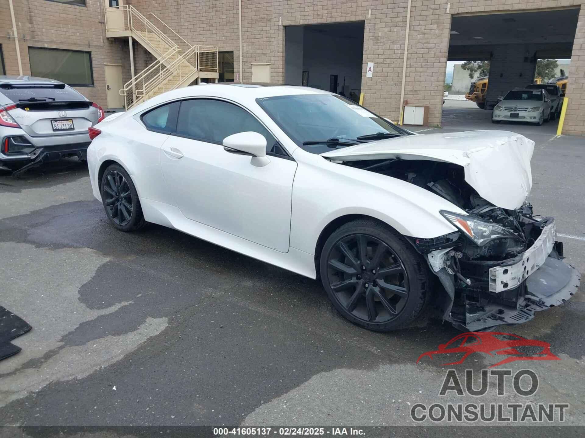 LEXUS RC 200T 2016 - JTHHA5BC4G5001233