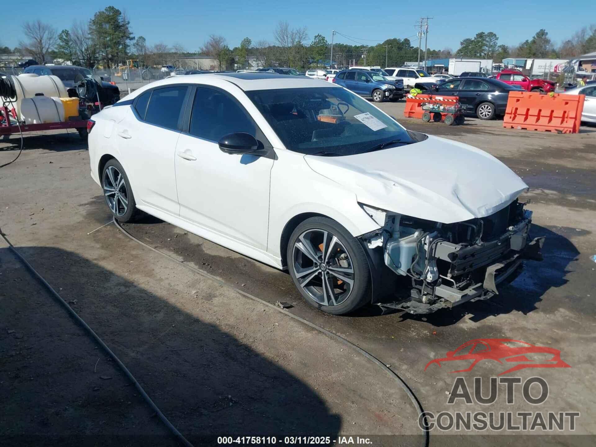 NISSAN SENTRA 2020 - 3N1AB8DV5LY207449