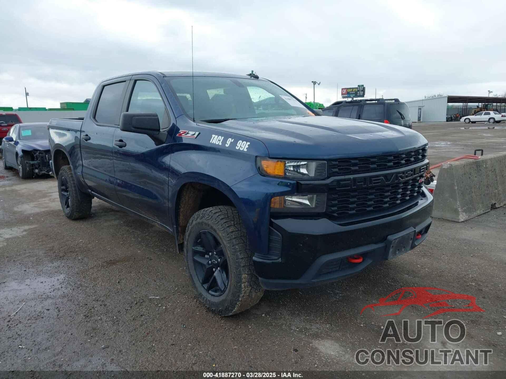 CHEVROLET SILVERADO 1500 2021 - 3GCPYCEF0MG453512