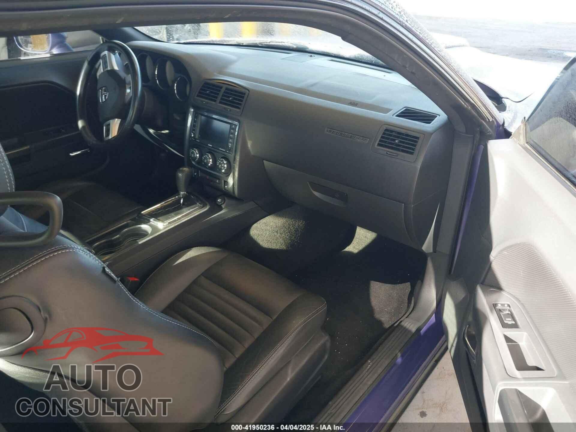 DODGE CHALLENGER 2012 - 2C3CDYAG4CH275595