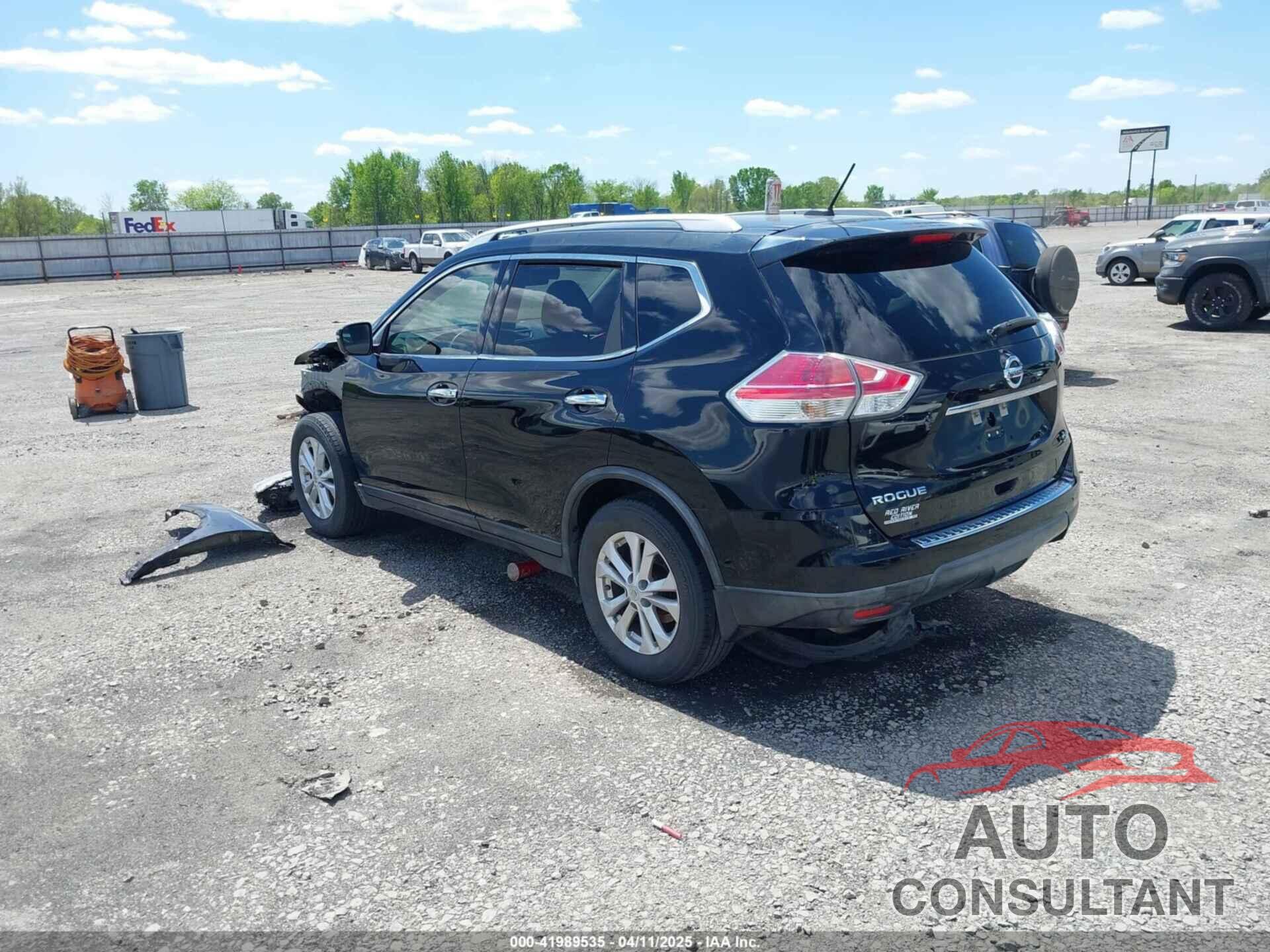 NISSAN ROGUE 2015 - KNMAT2MT9FP518748