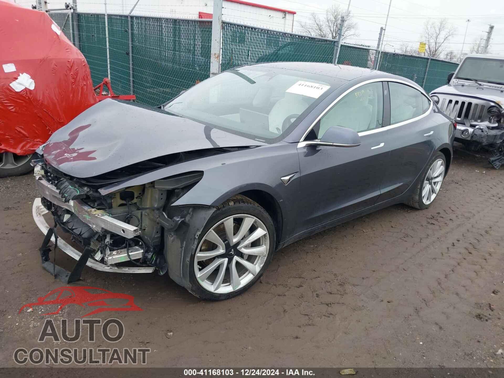 TESLA MODEL 3 2019 - 5YJ3E1EB9KF192697