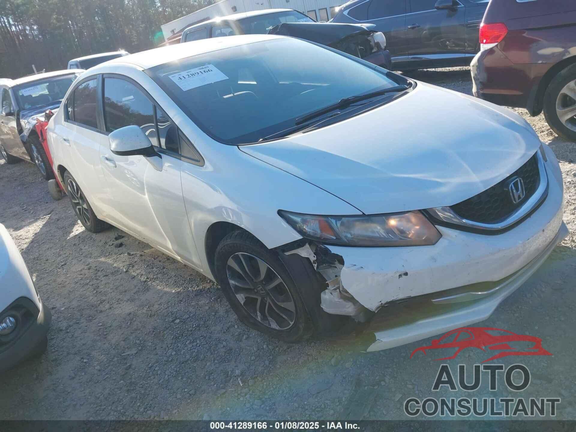 HONDA CIVIC 2013 - 19XFB2F88DE279045