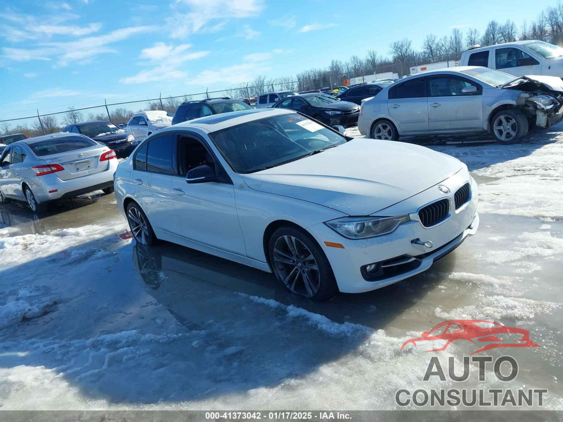 BMW 3 SERIES 2014 - WBA3B9G5XENR91793