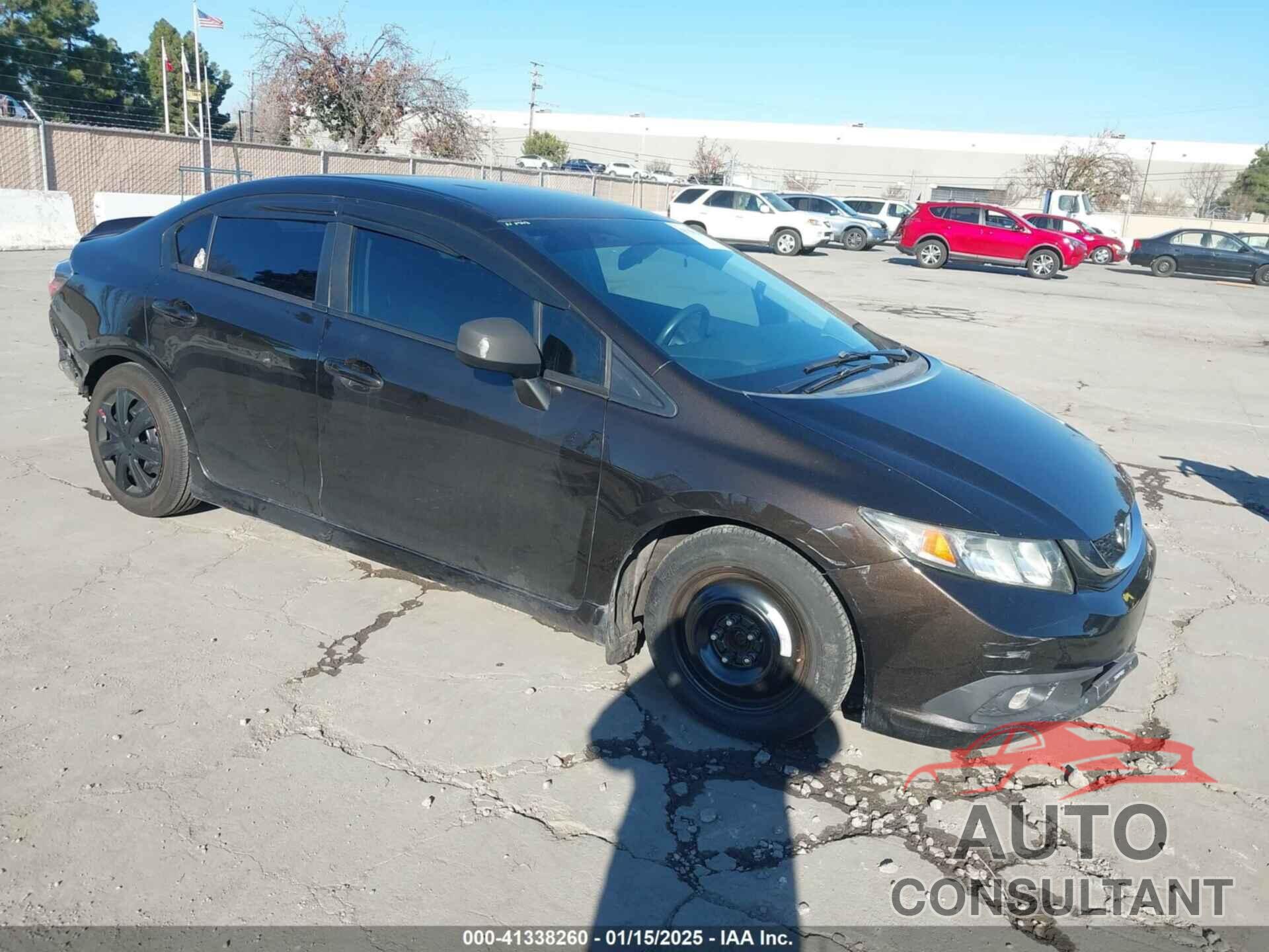 HONDA CIVIC 2013 - 19XFB2F59DE224156