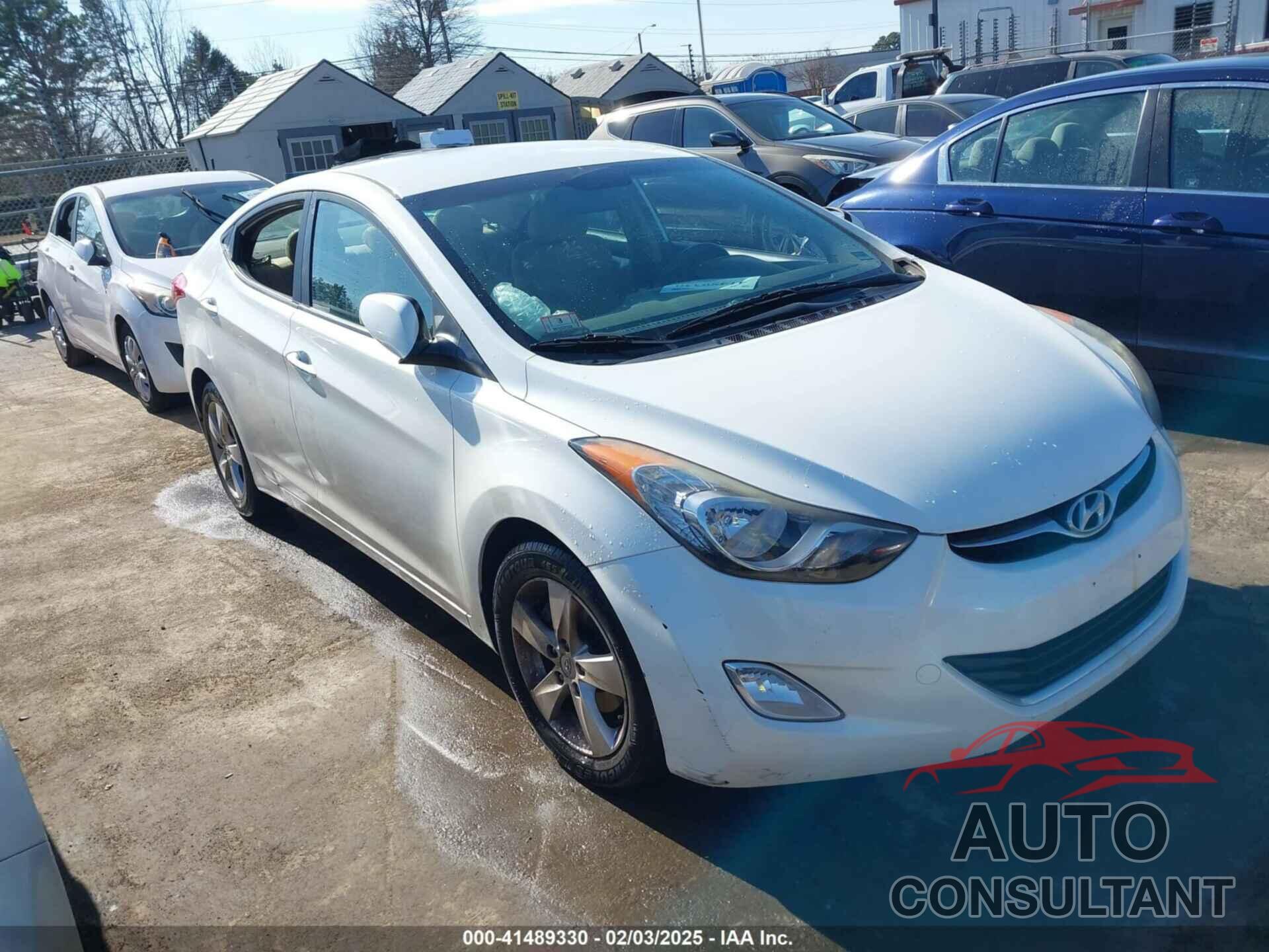 HYUNDAI ELANTRA 2012 - 5NPDH4AE0CH121811
