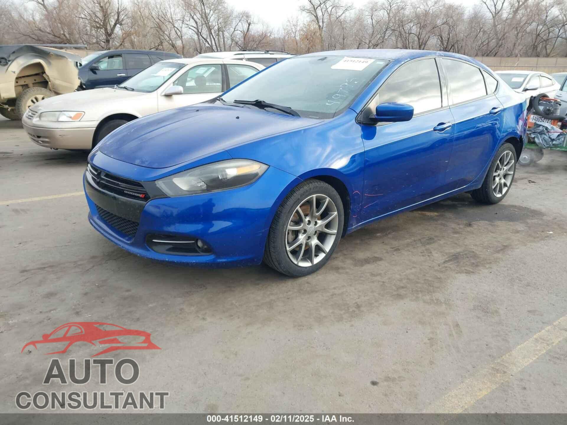 DODGE DART 2014 - 1C3CDFBB5ED860287
