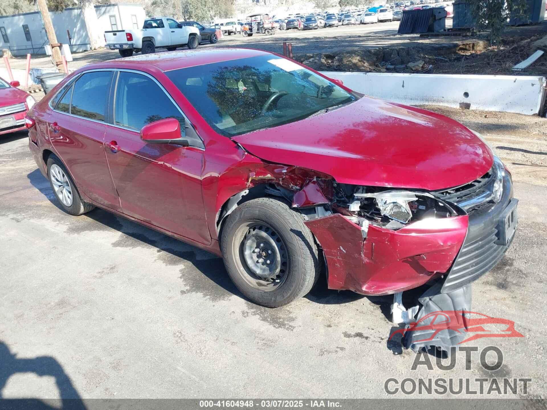 TOYOTA CAMRY 2016 - 4T1BF1FK1GU603544