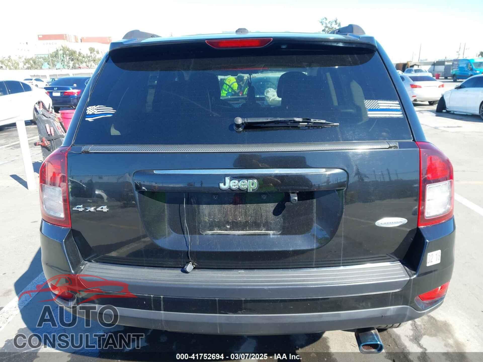 JEEP COMPASS 2016 - 1C4NJCEB2GD628384