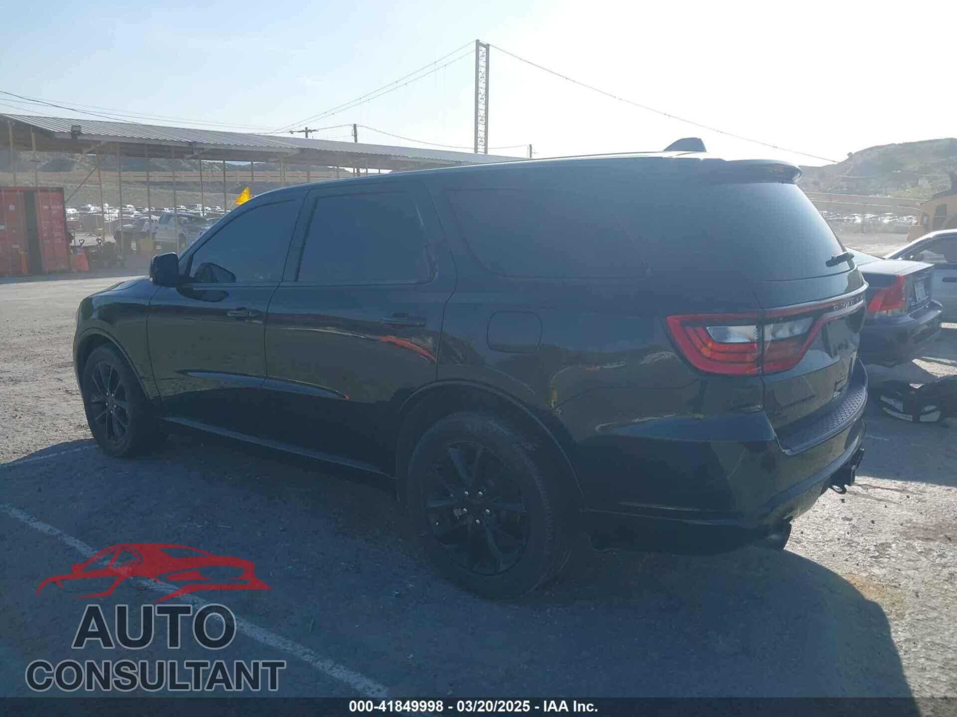 DODGE DURANGO 2017 - 1C4SDJCT6HC643665