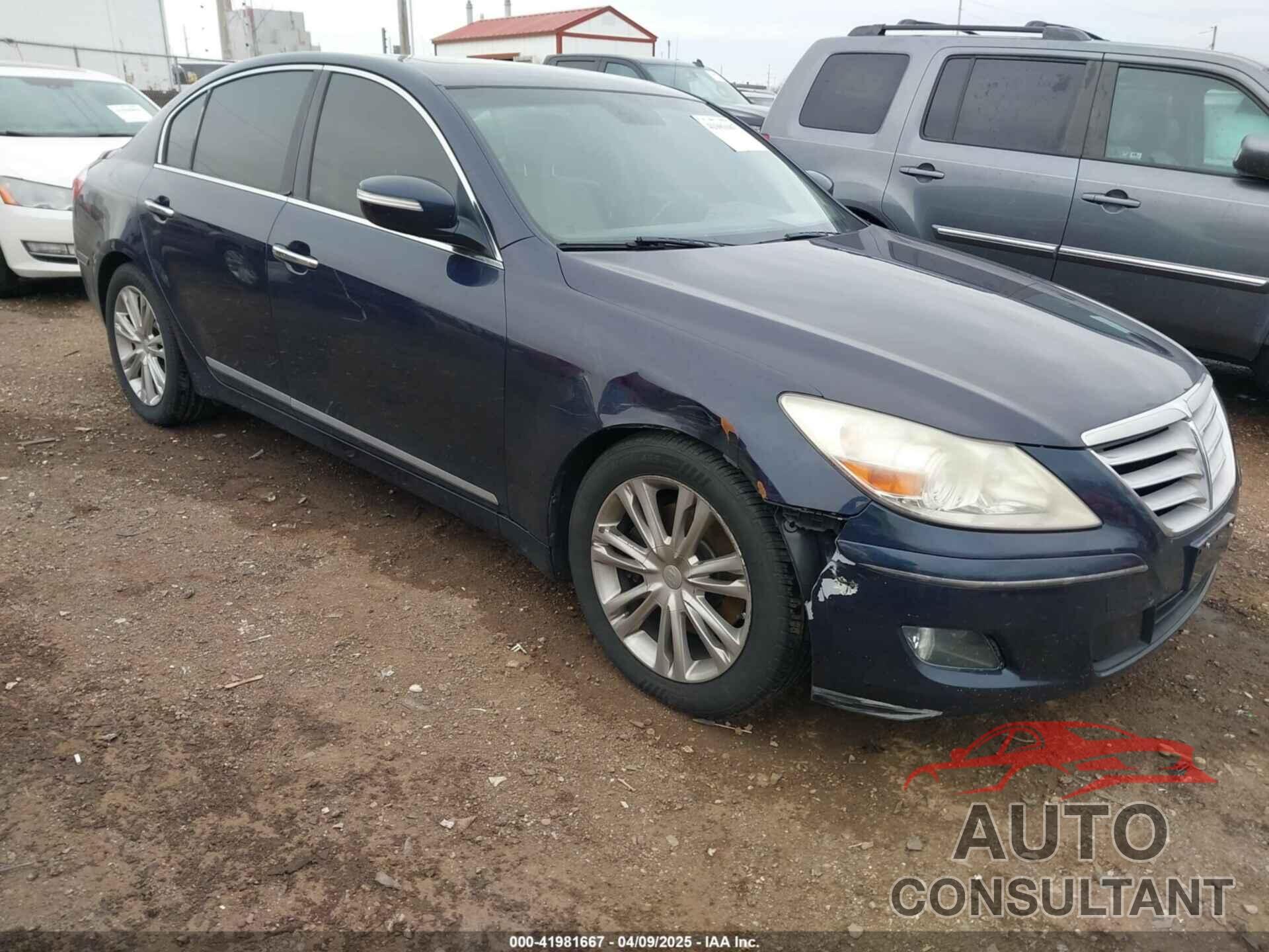 HYUNDAI GENESIS 2011 - KMHGC4DF2BU145138