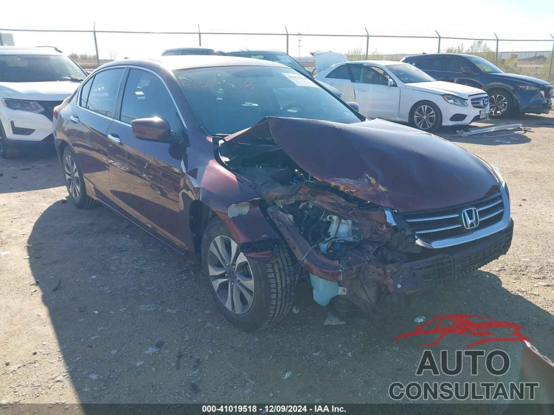 HONDA ACCORD 2013 - 1HGCR2F38DA166381