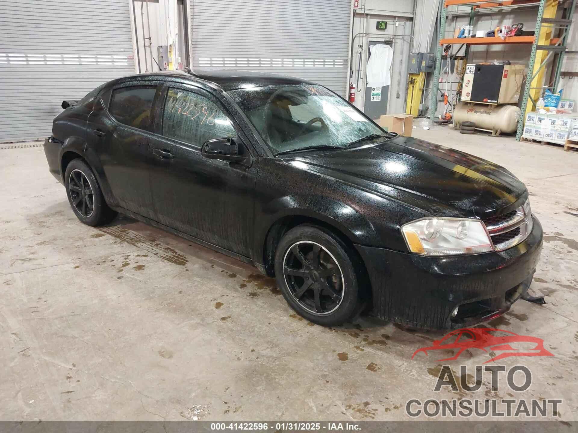 DODGE AVENGER 2011 - 1B3BD2FG7BN544354