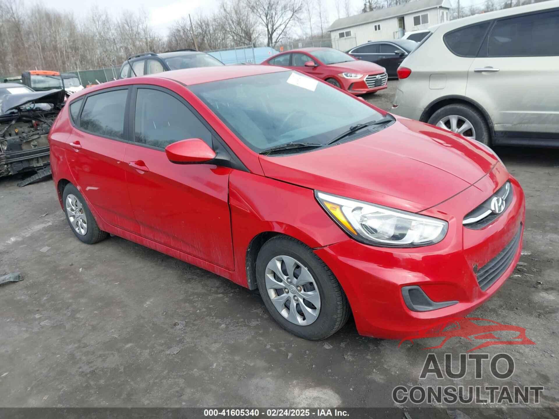 HYUNDAI ACCENT 2015 - KMHCT5AE8FU208409