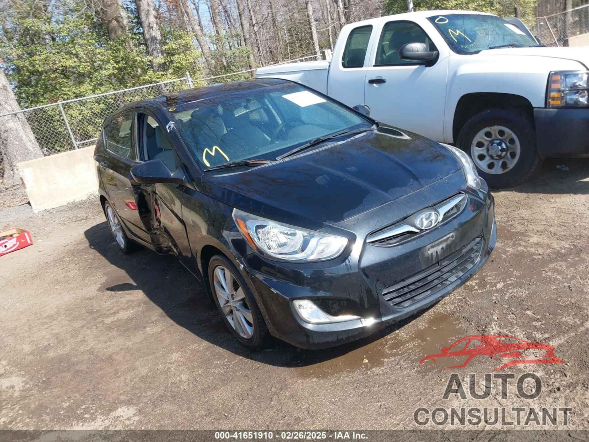 HYUNDAI ACCENT 2012 - KMHCU5AE5CU046330