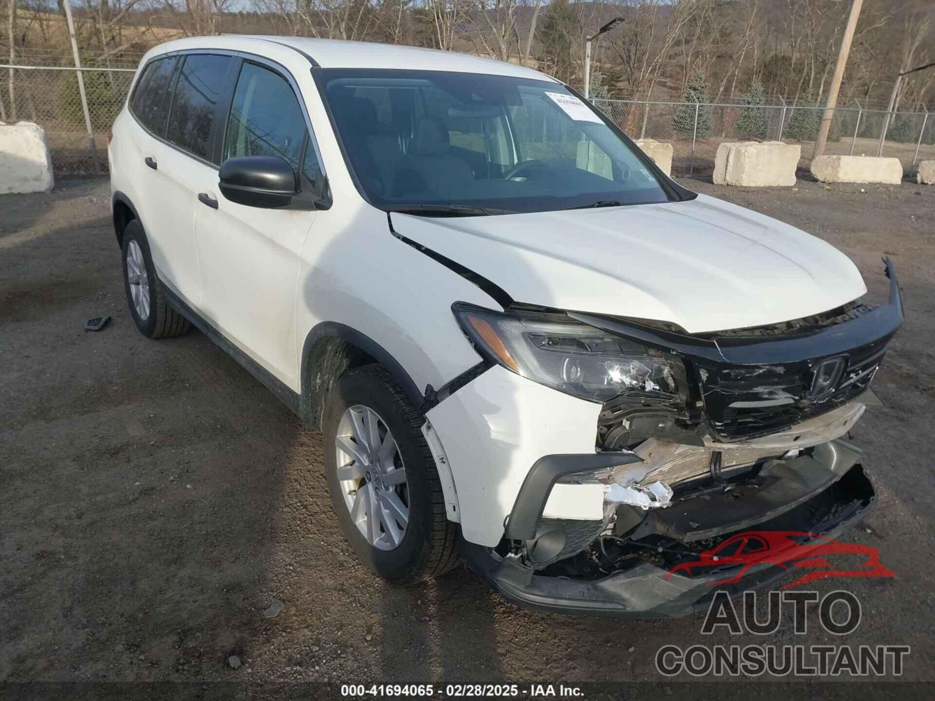 HONDA PILOT 2019 - 5FNYF6H18KB014802