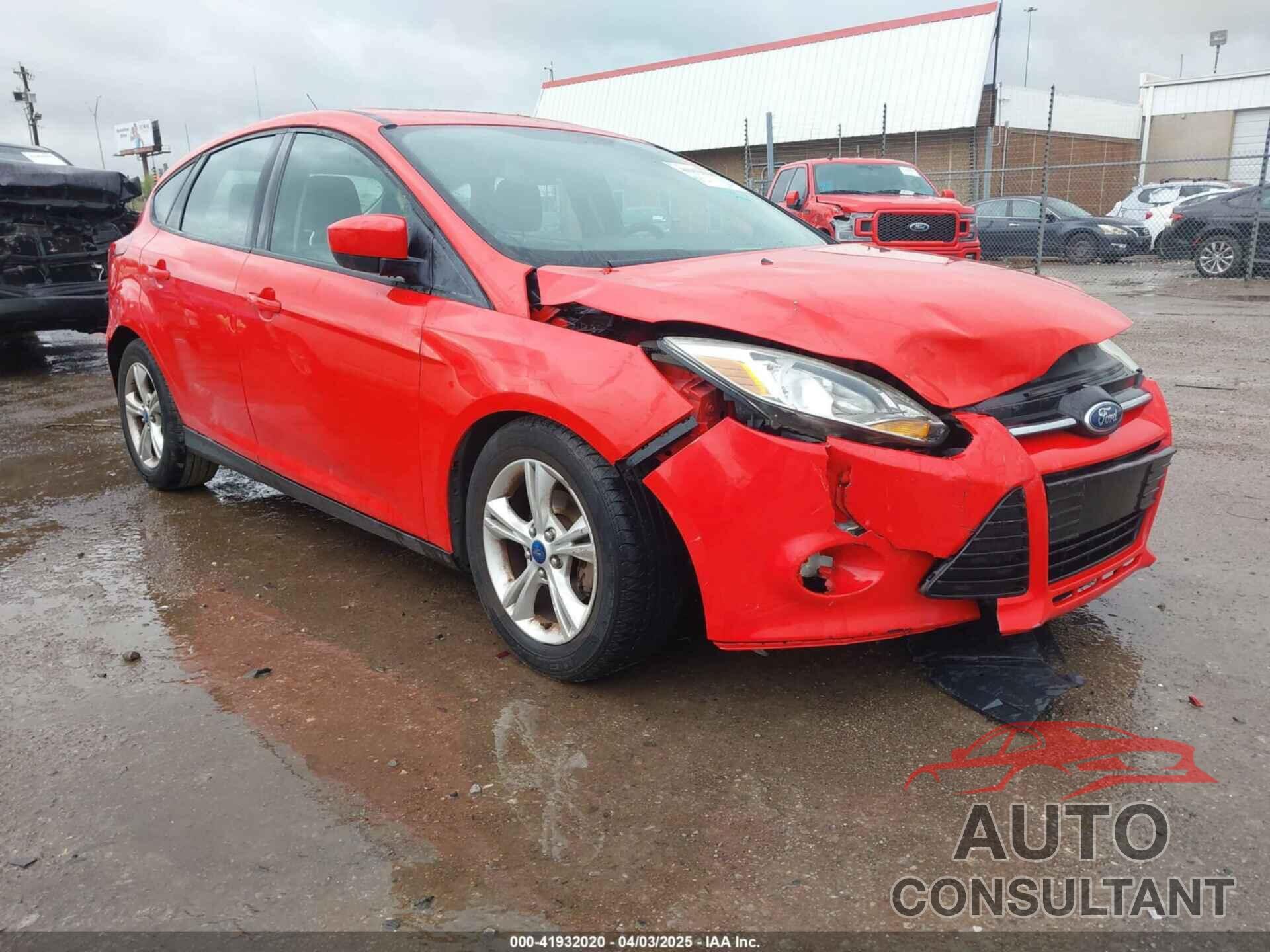 FORD FOCUS 2012 - 1FAHP3K27CL312906