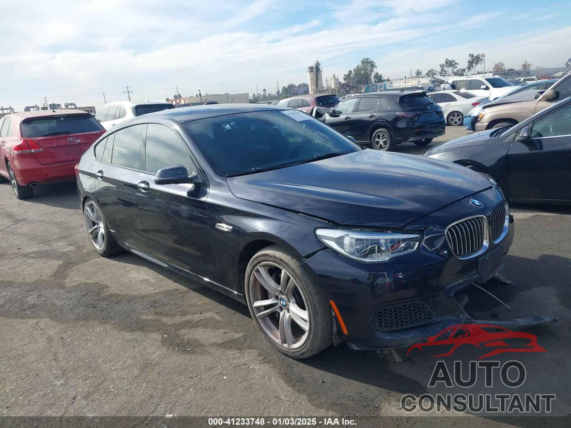 BMW 535I GRAN TURISMO 2014 - WBA5M2C50ED085531