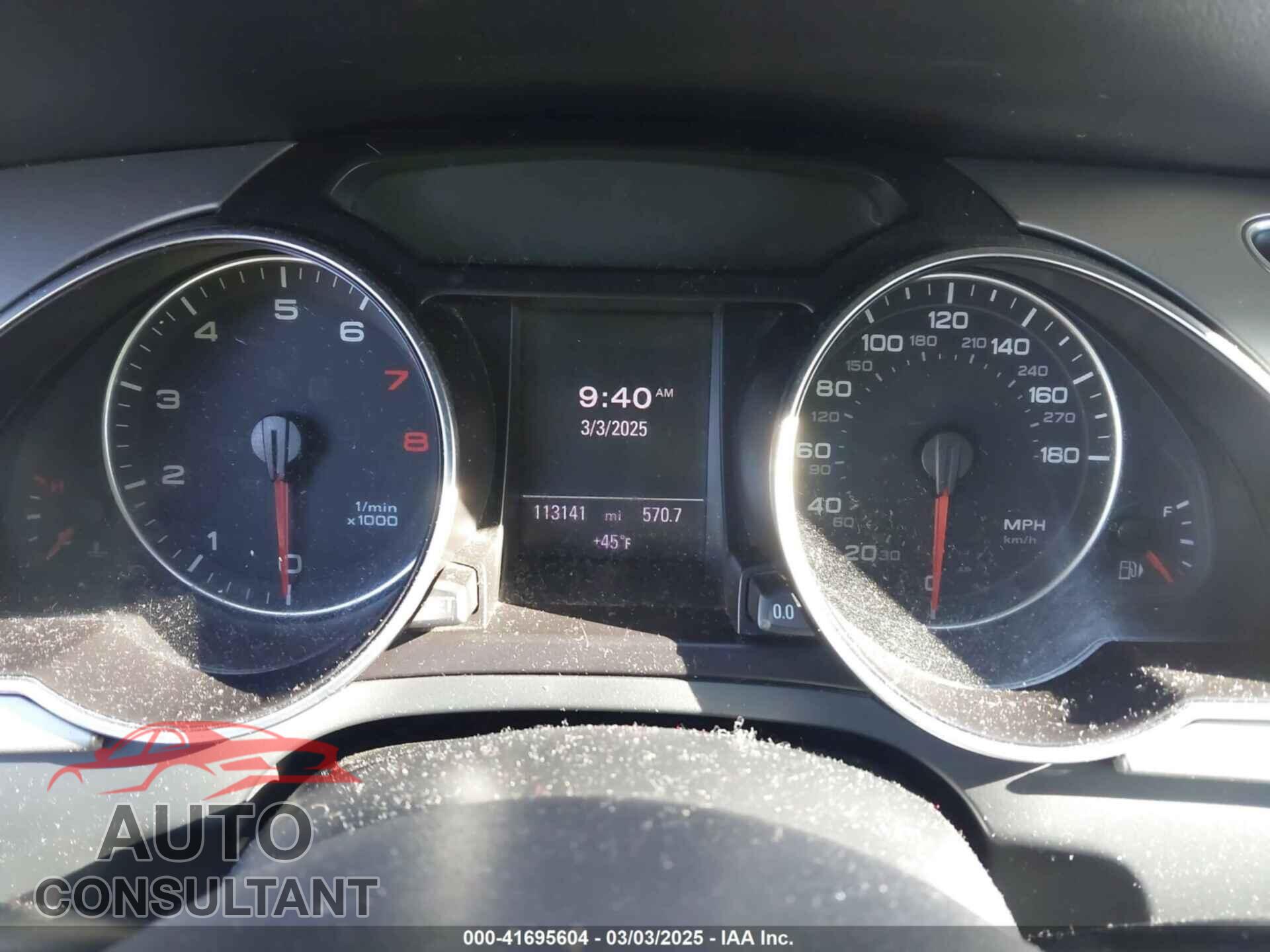 AUDI A5 2012 - WAULFAFH4CN005186