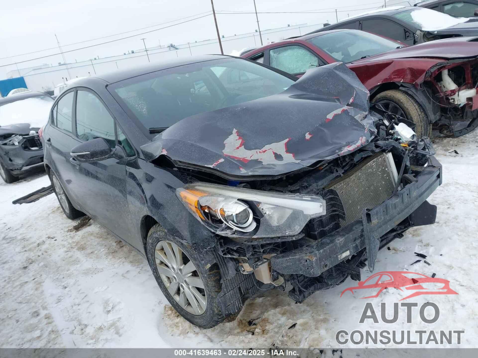 KIA FORTE 2016 - KNAFX4A65G5574703