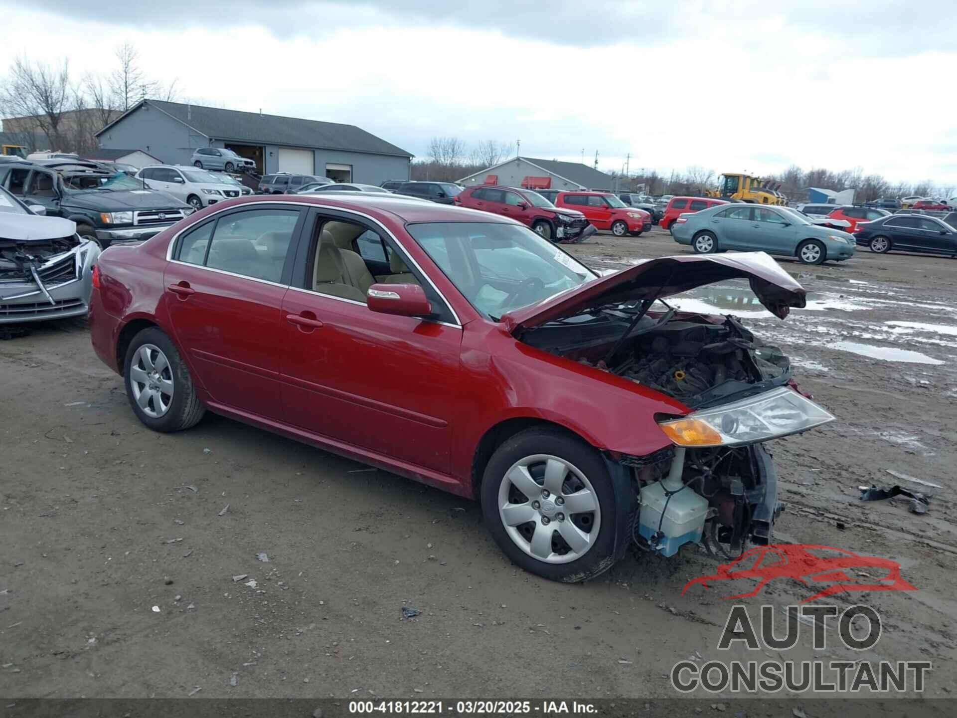 KIA OPTIMA 2009 - KNAGE228295292892