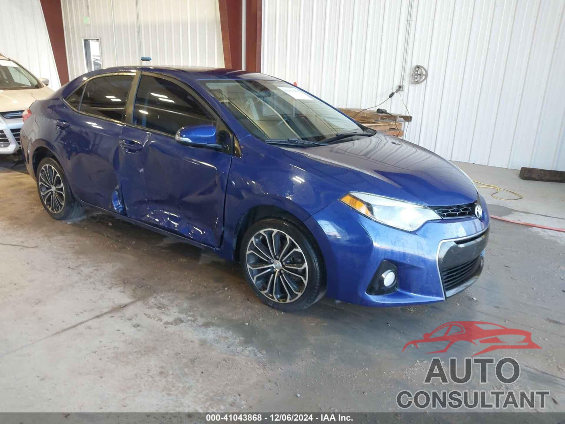 TOYOTA COROLLA 2016 - 2T1BURHE2GC692263