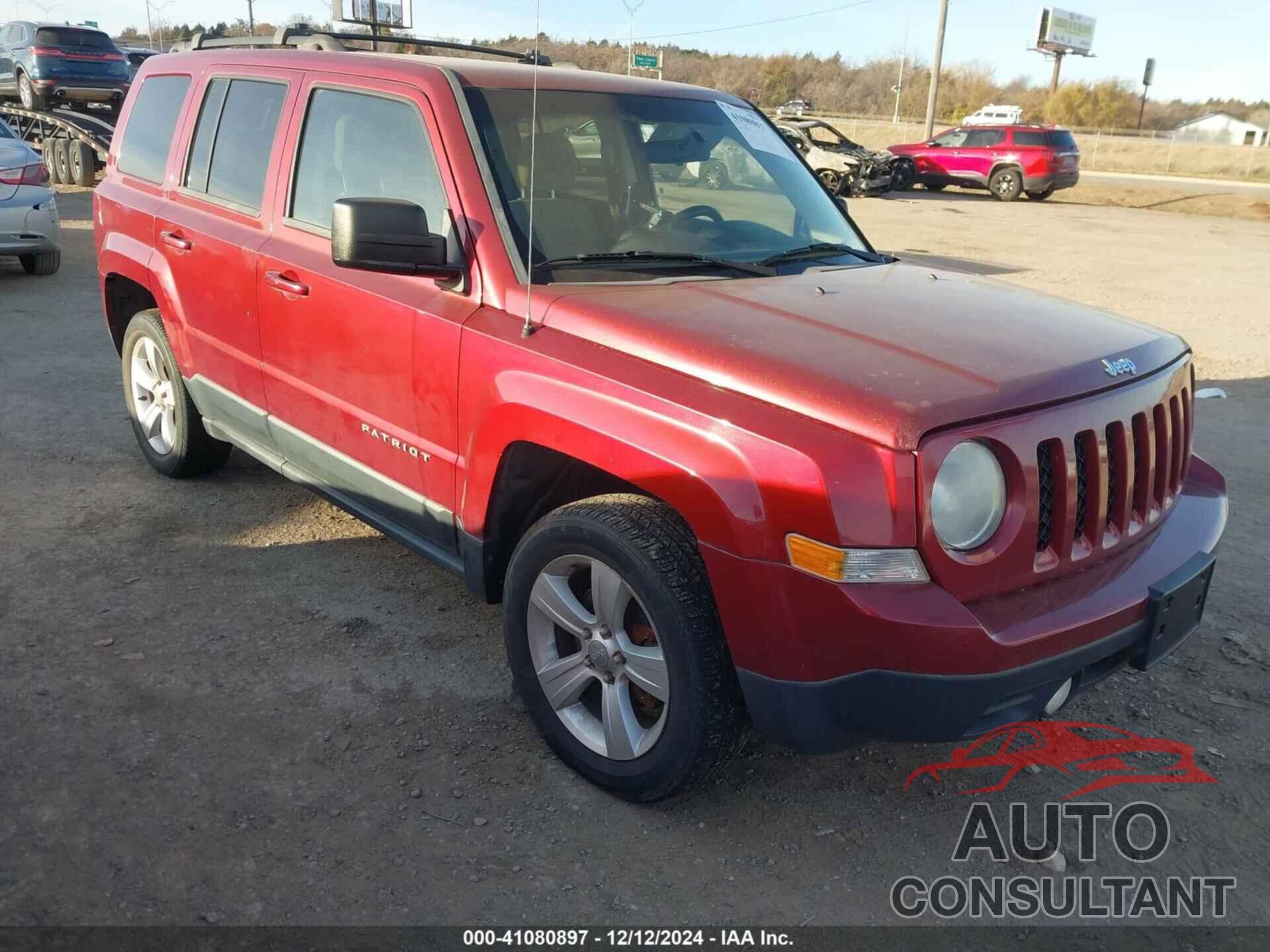 JEEP PATRIOT 2013 - 1C4NJRFB8DD165552