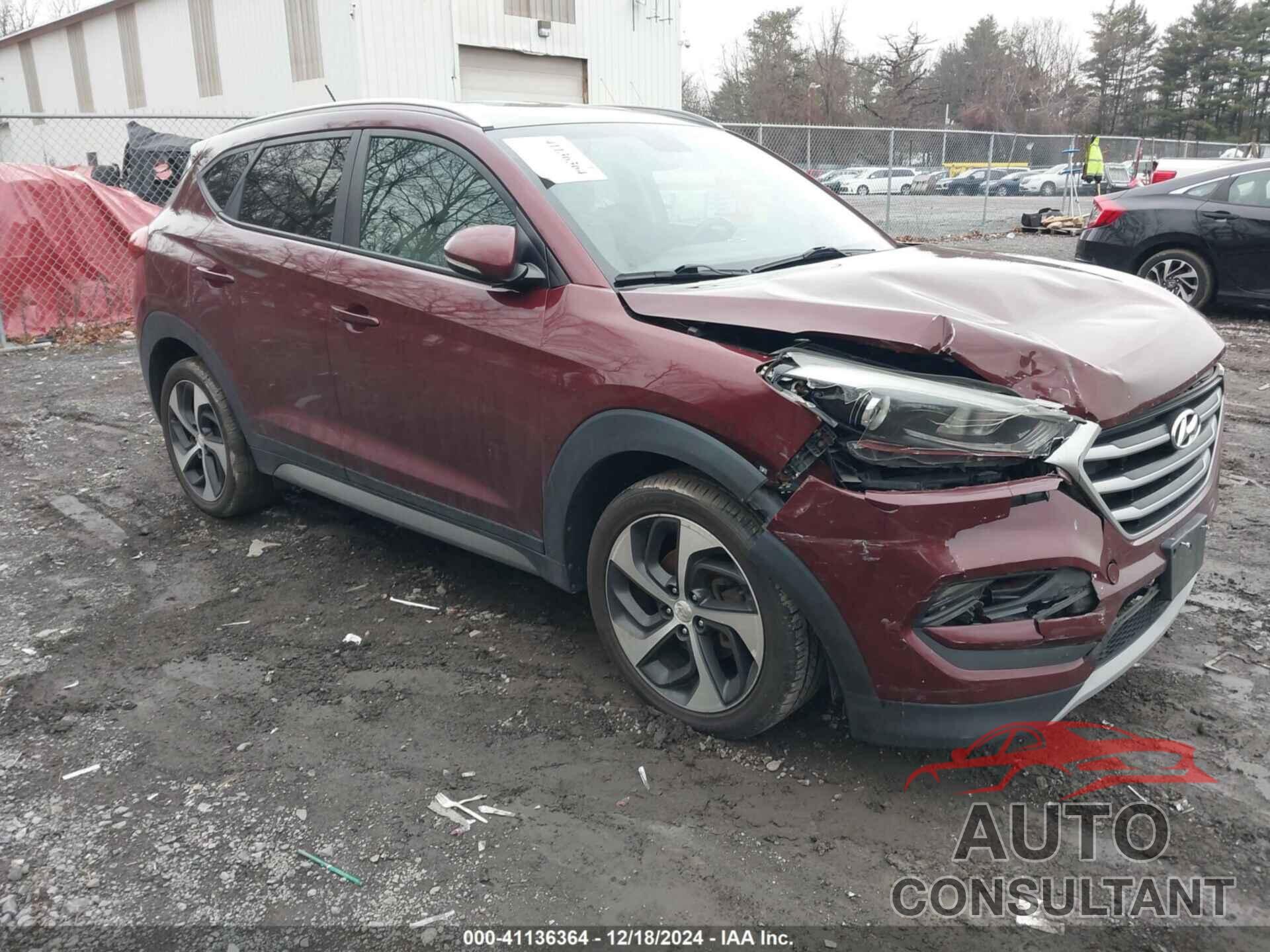 HYUNDAI TUCSON 2017 - KM8J3CA27HU344471