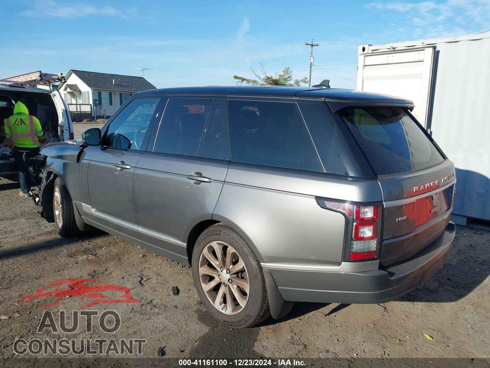 LAND ROVER RANGE ROVER 2016 - SALGS2PFXGA308076