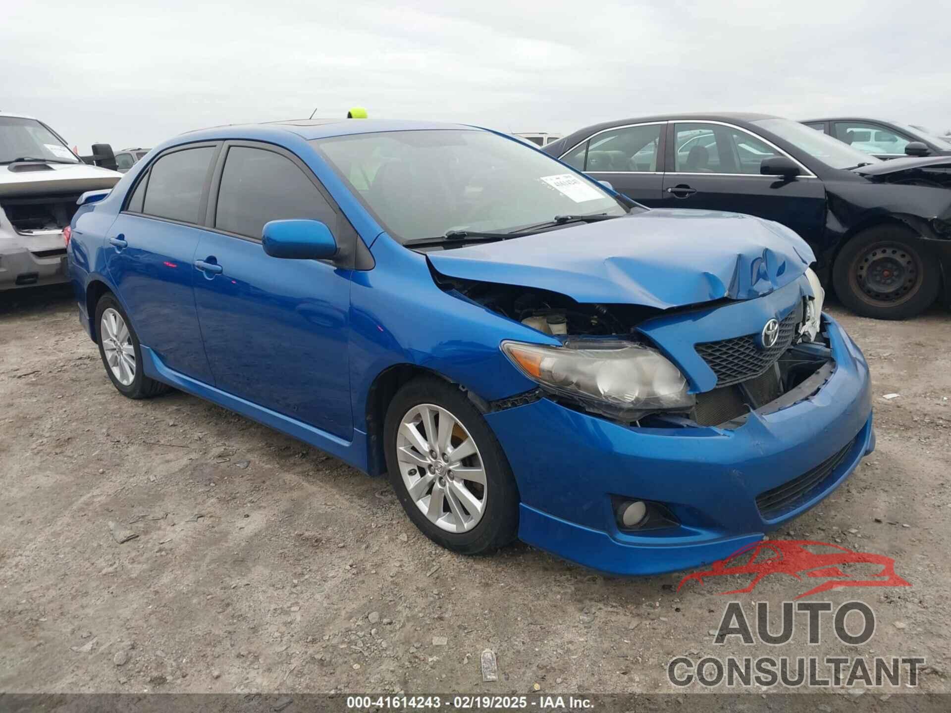 TOYOTA COROLLA 2009 - 2T1BU40E99C002137