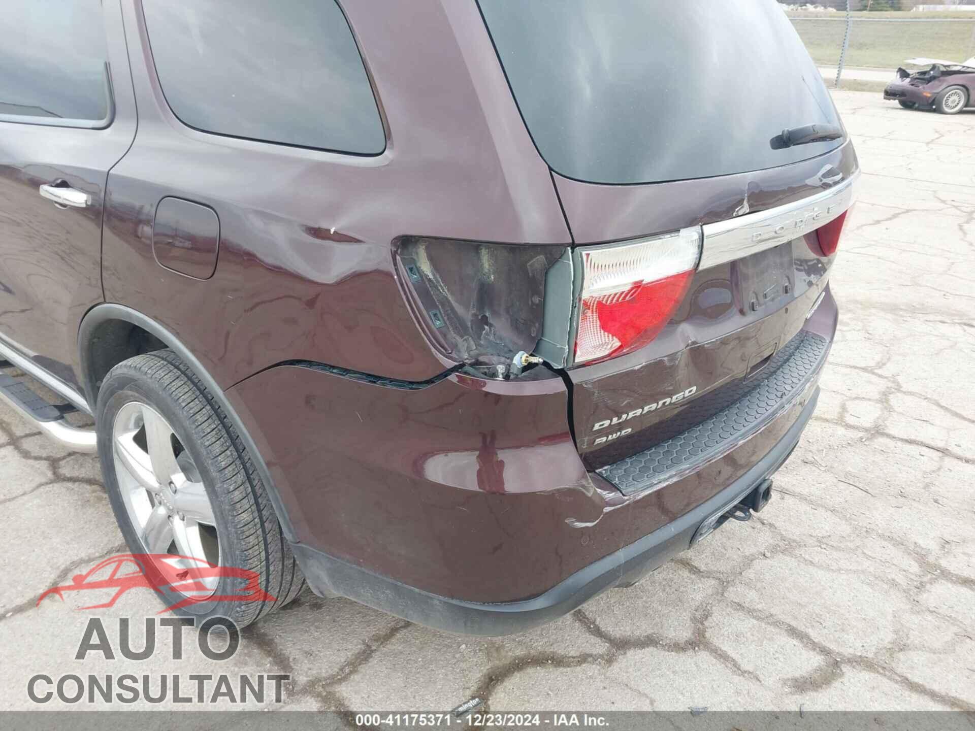 DODGE DURANGO 2012 - 1C4SDJET2CC147719