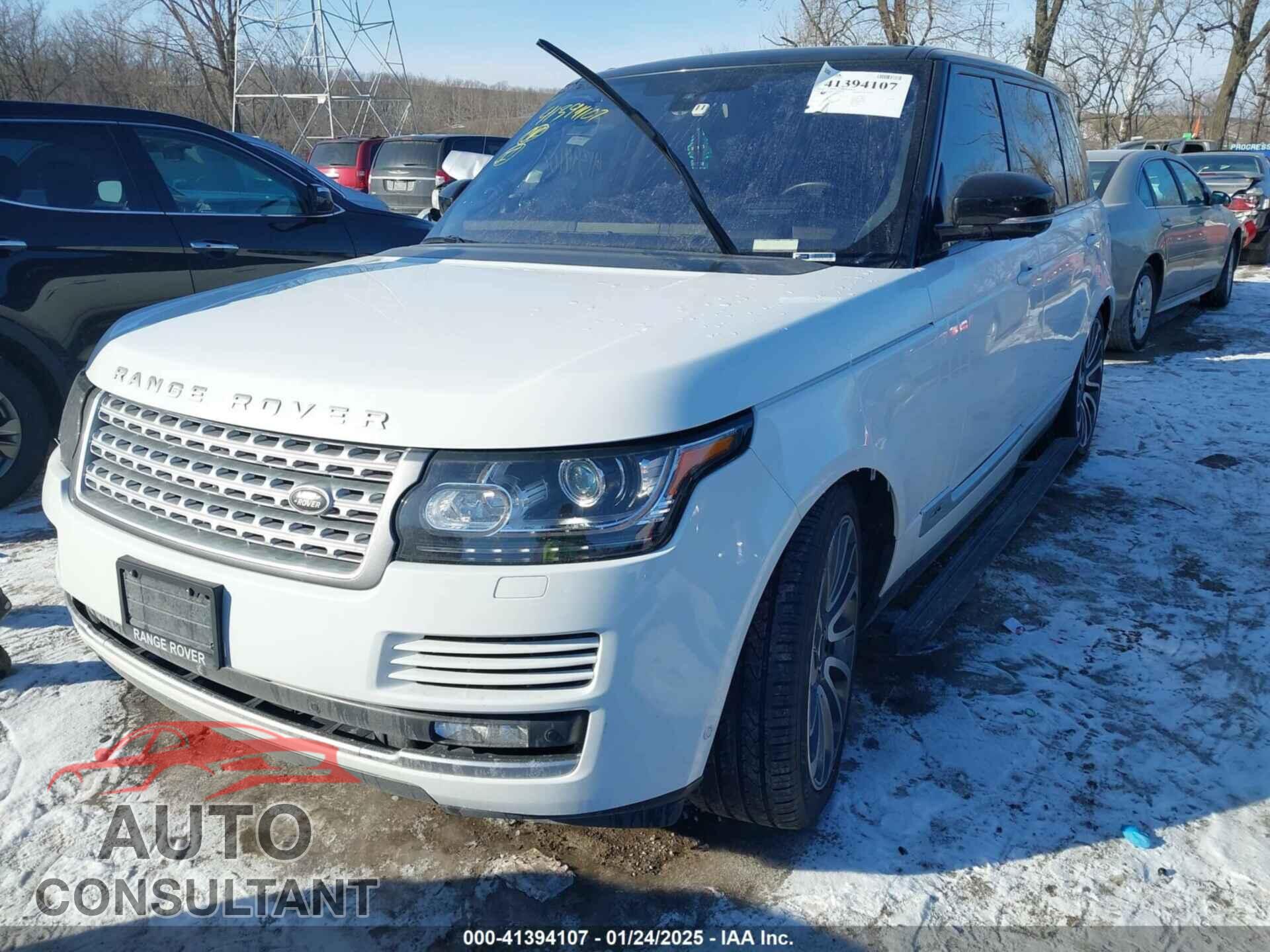 LAND ROVER RANGE ROVER 2016 - SALGS3EF0GA280040