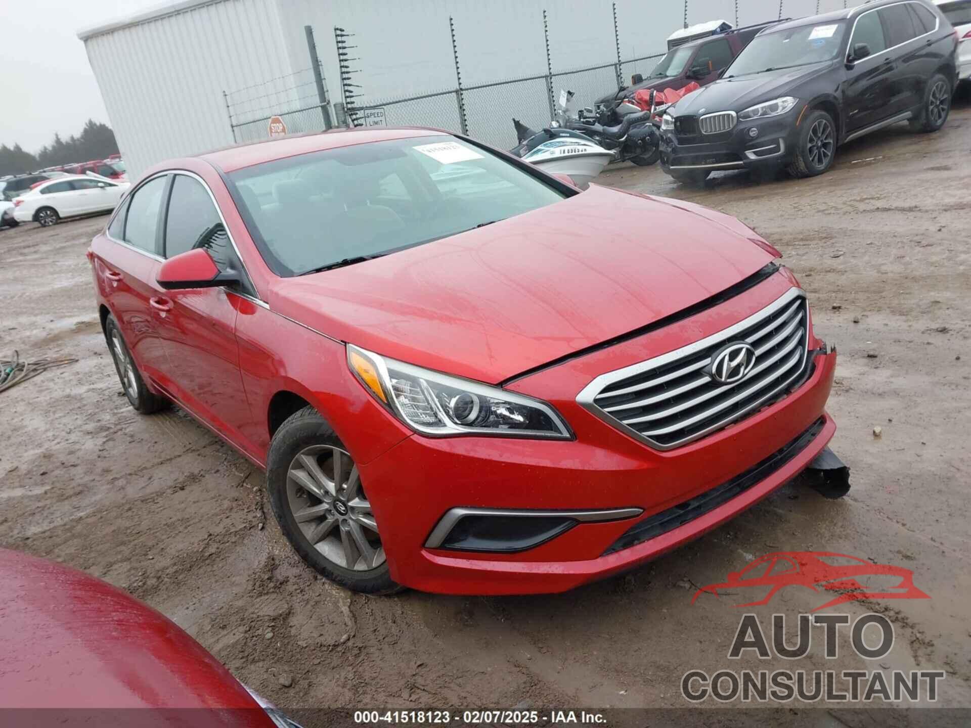 HYUNDAI SONATA 2017 - 5NPE24AF4HH466958