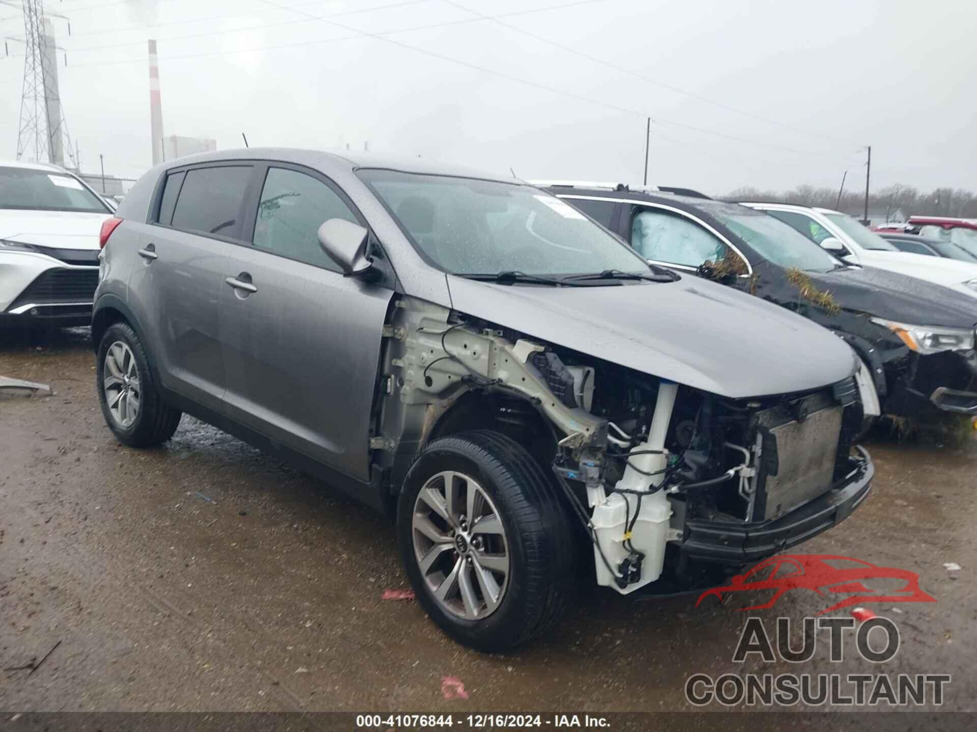 KIA SPORTAGE 2016 - KNDPB3AC6G7865950