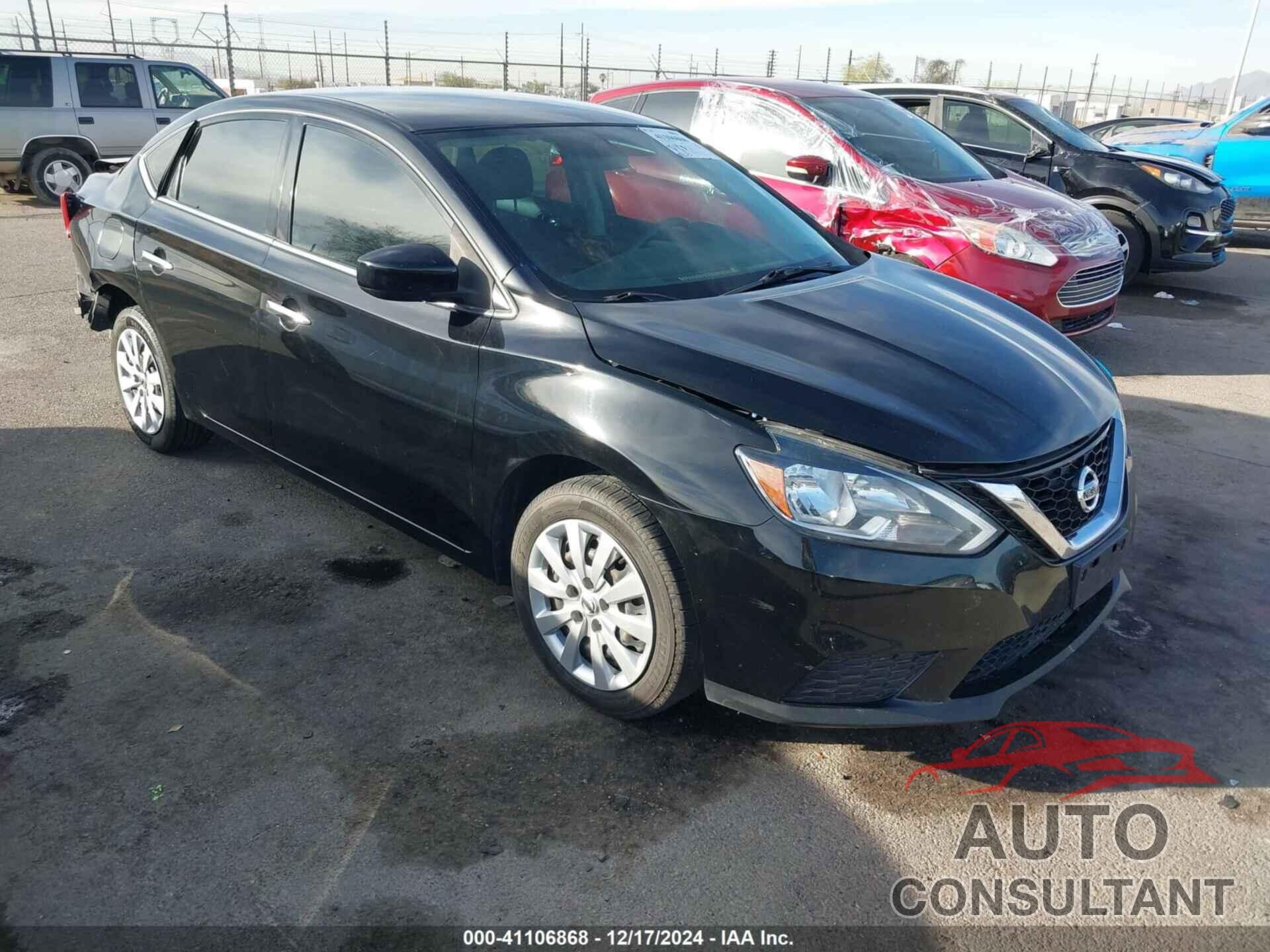 NISSAN SENTRA 2019 - 3N1AB7AP7KY378976