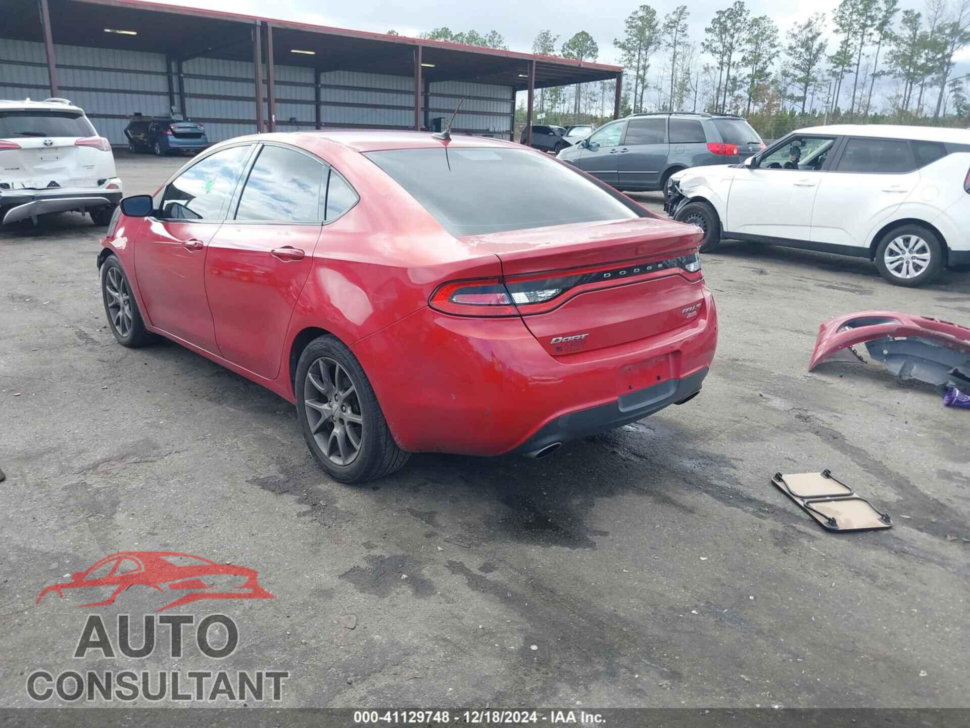 DODGE DART 2014 - 1C3CDFBB1ED907945