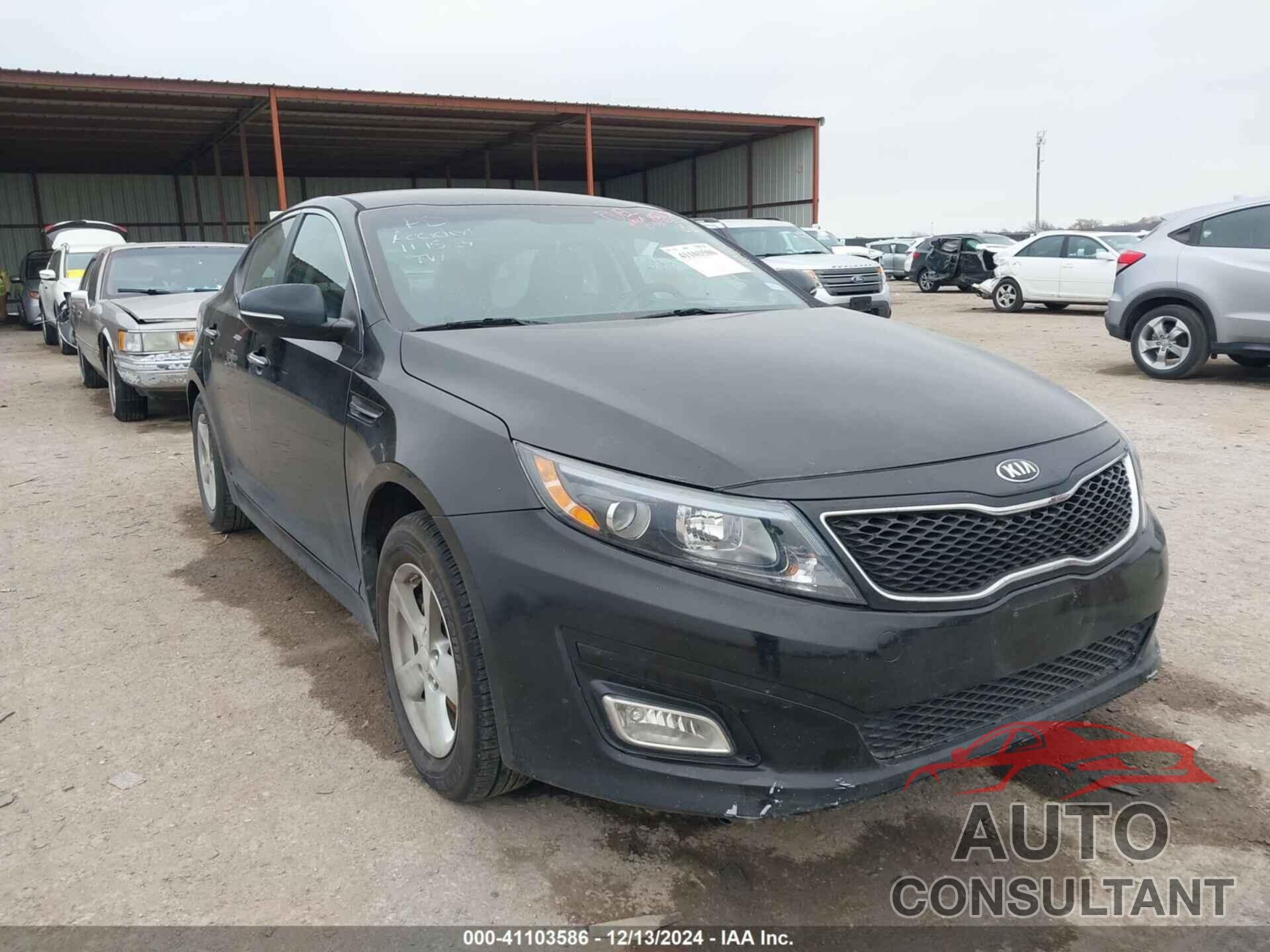 KIA OPTIMA 2015 - KNAGM4A79F5661847