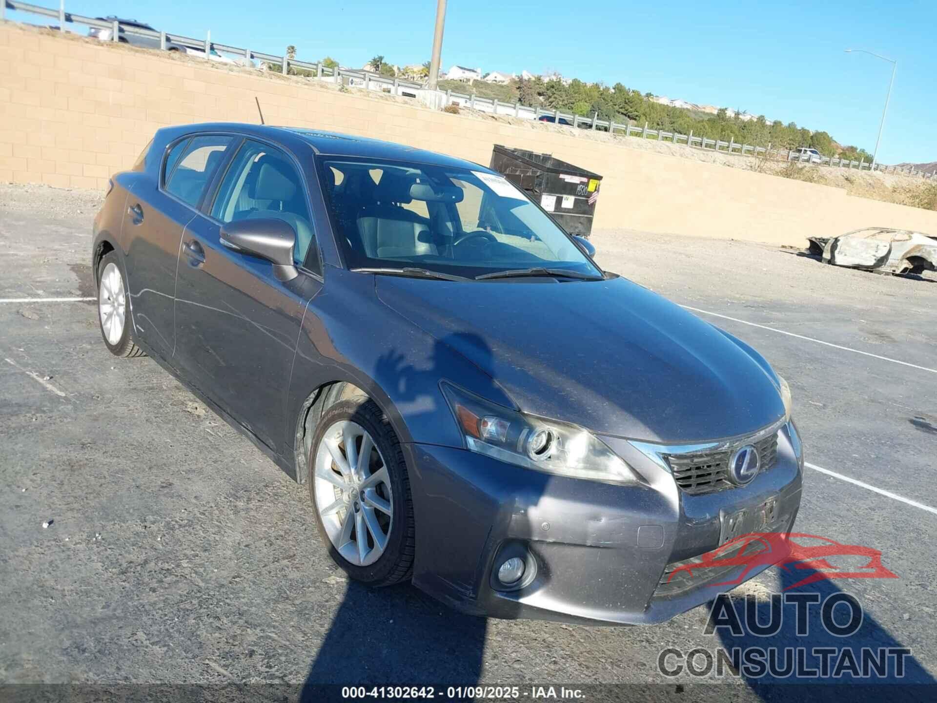 LEXUS CT 200H 2013 - JTHKD5BH7D2134641