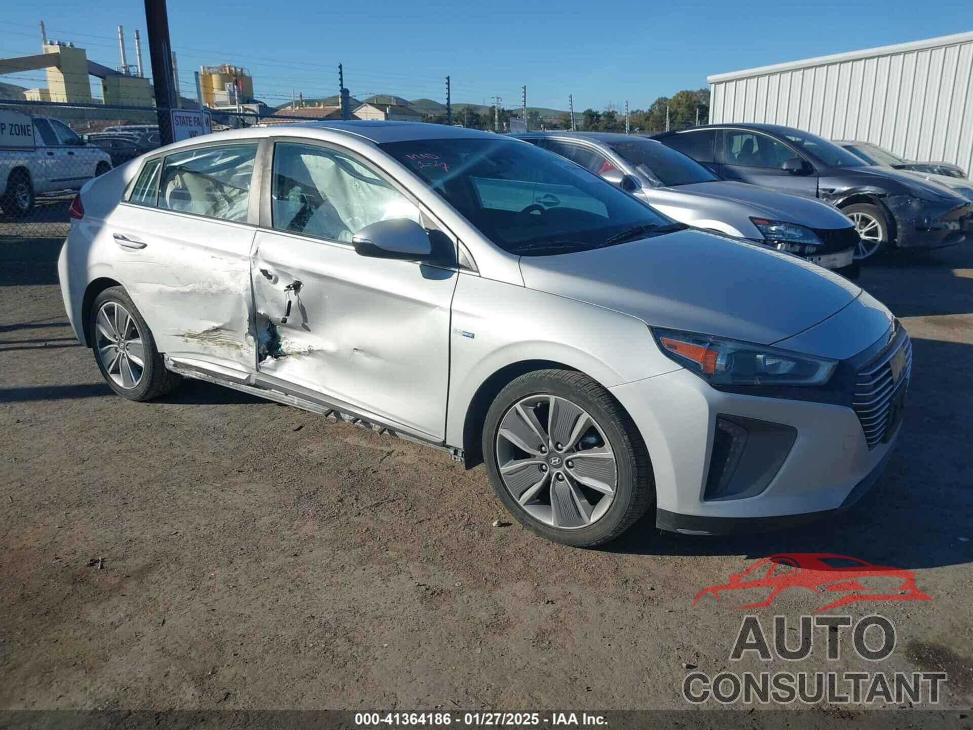 HYUNDAI IONIQ HYBRID 2019 - KMHC05LC4KU144383