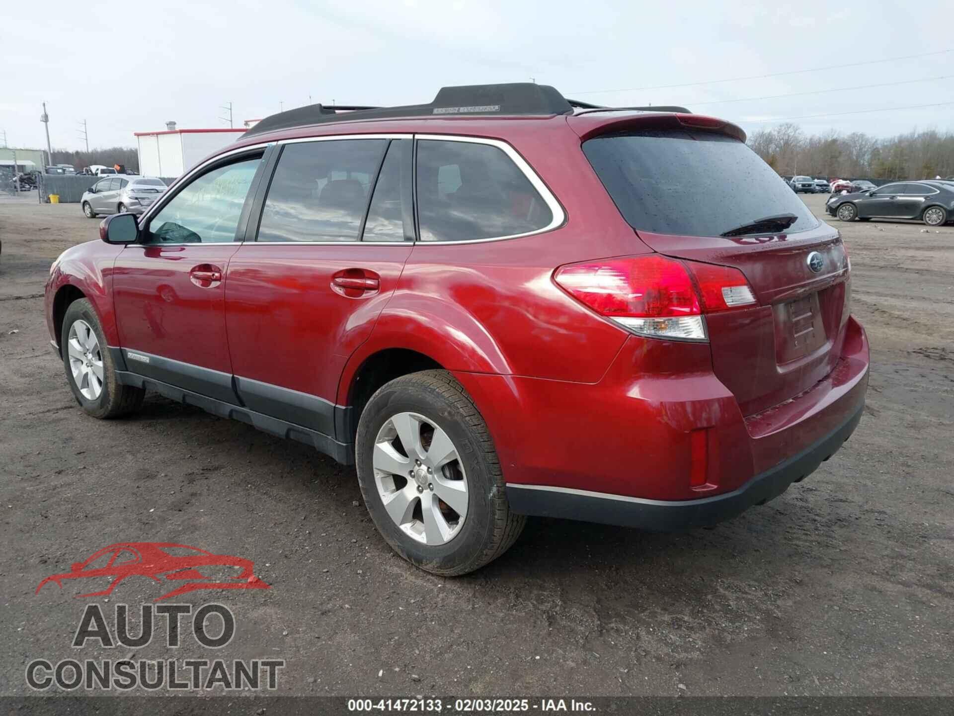 SUBARU OUTBACK 2011 - 4S4BRBCC8B3377642