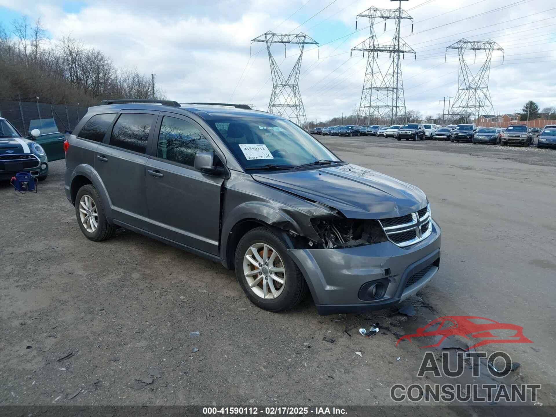 DODGE JOURNEY 2013 - 3C4PDCBG9DT660898