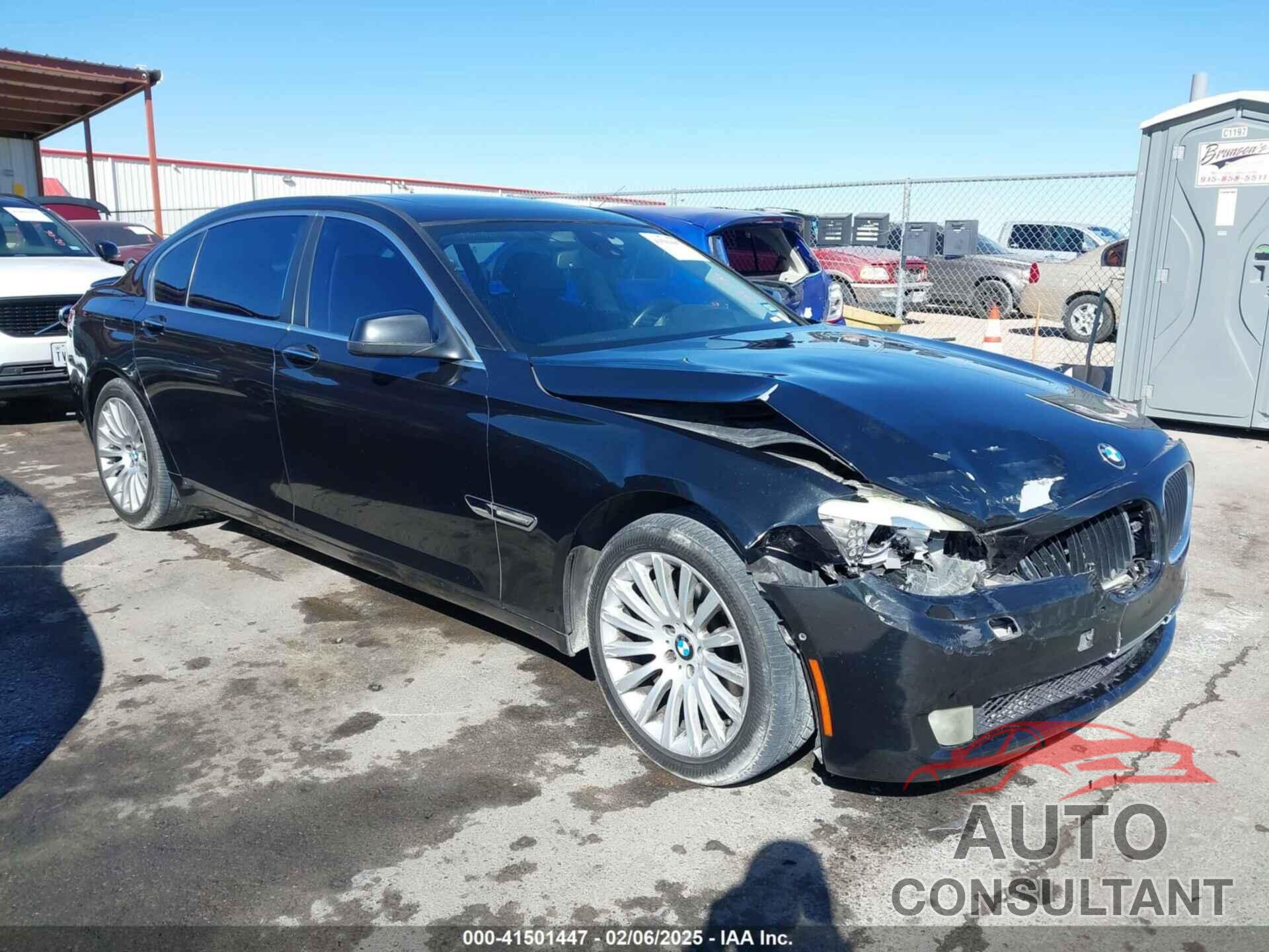 BMW 750LI 2012 - WBAKB8C53CC962897