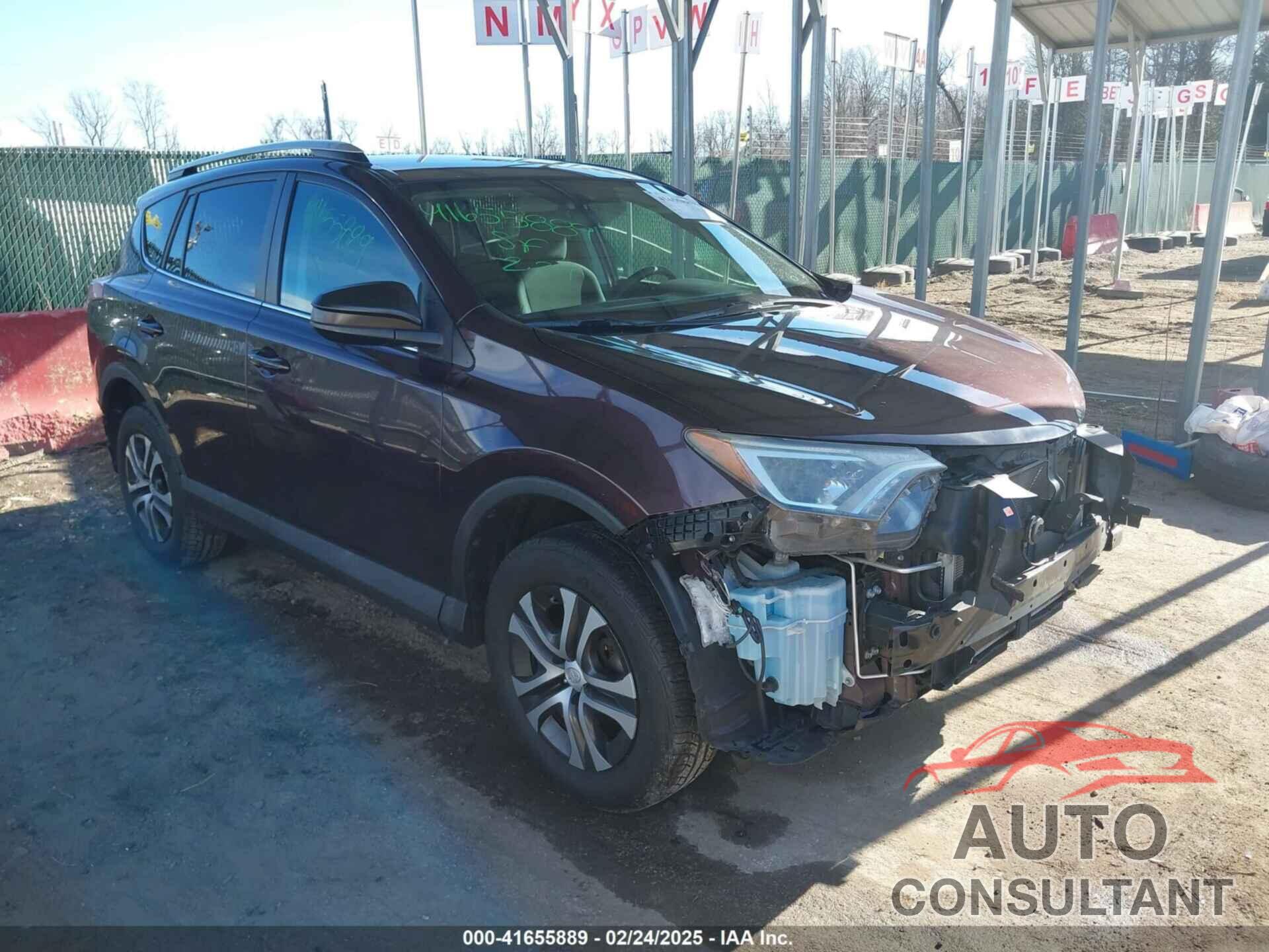 TOYOTA RAV4 2016 - 2T3BFREV4GW481294