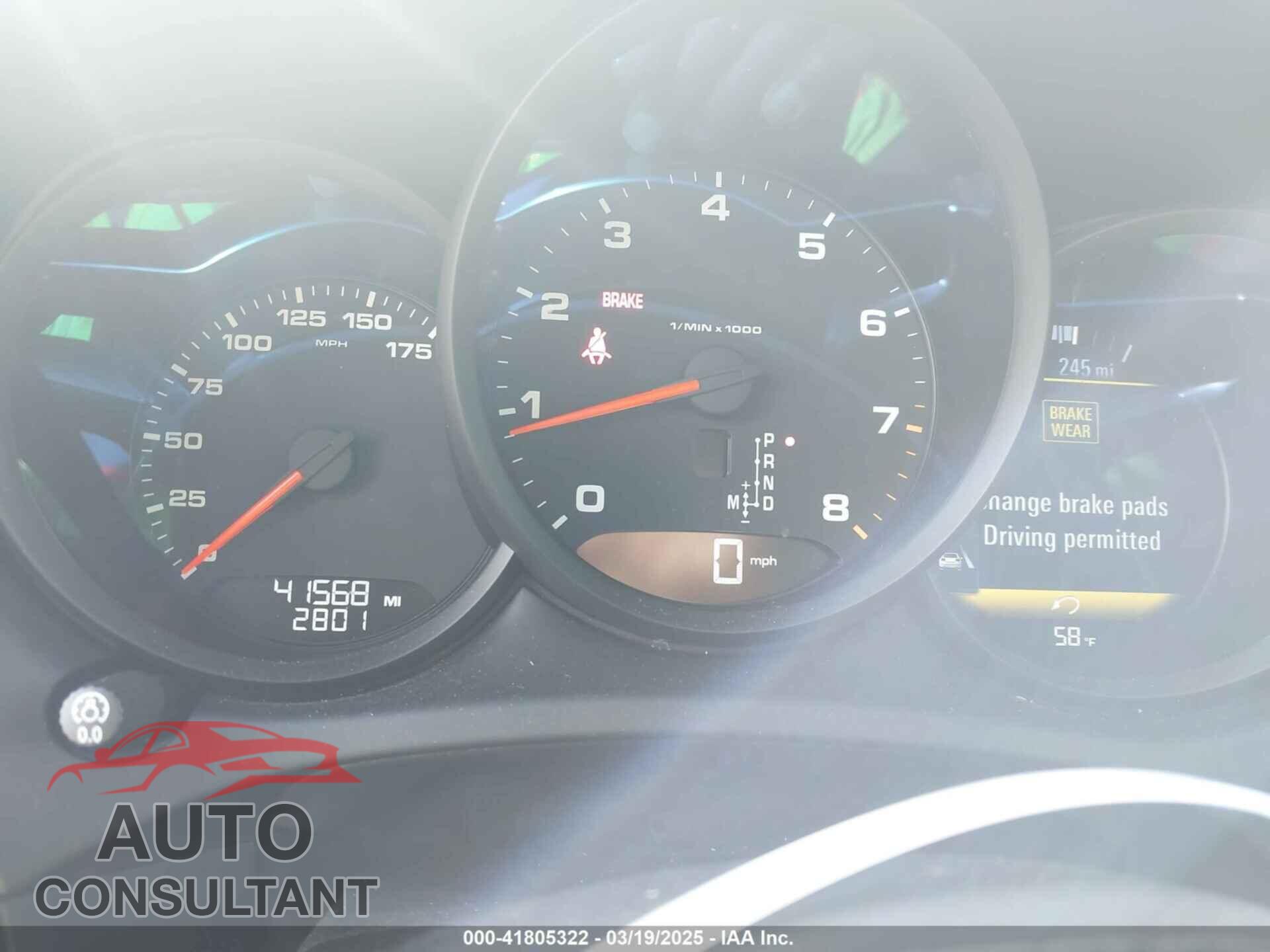 PORSCHE MACAN 2021 - WP1AA2A57MLB15639