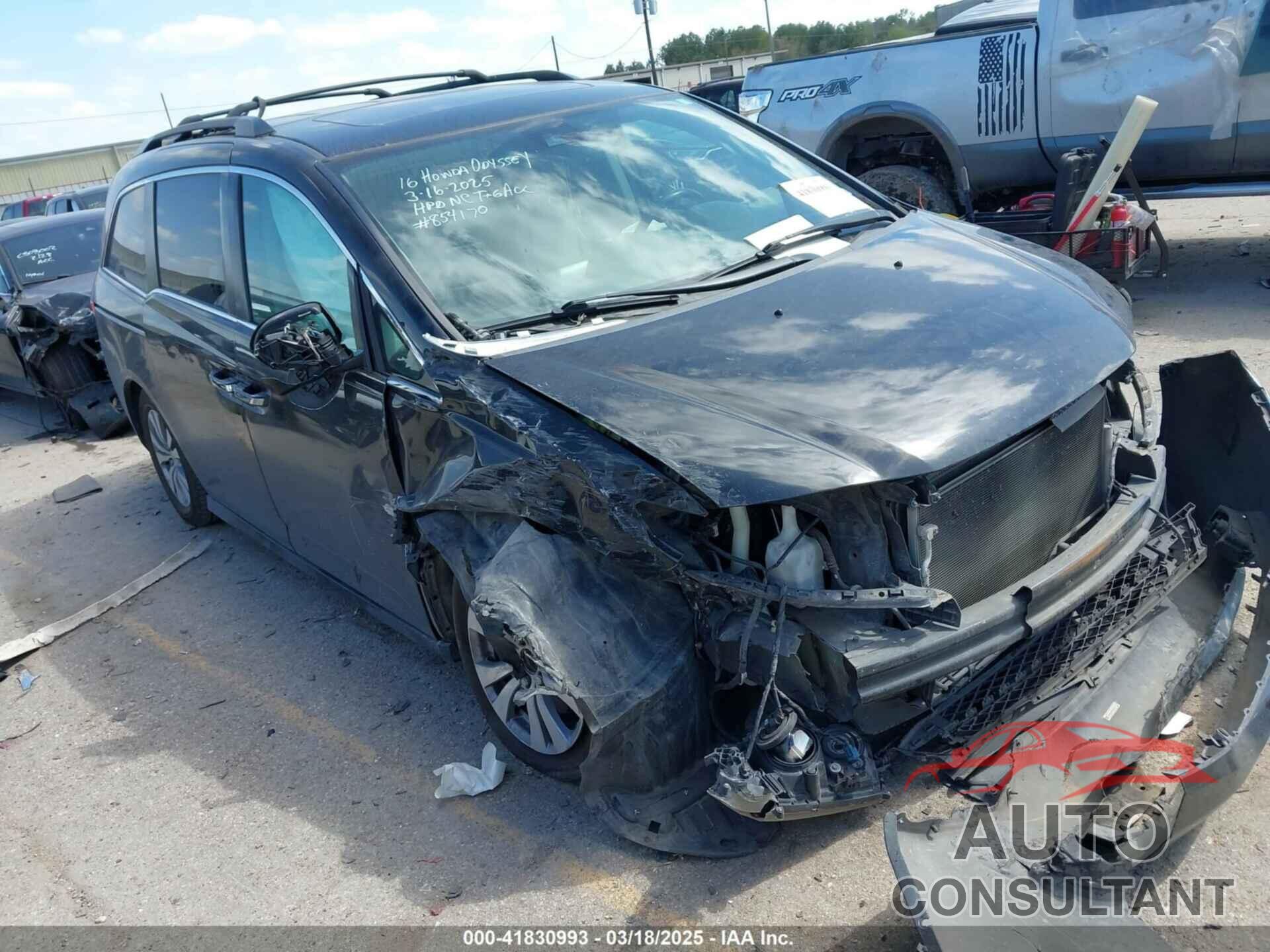 HONDA ODYSSEY 2016 - 5FNRL5H63GB032344