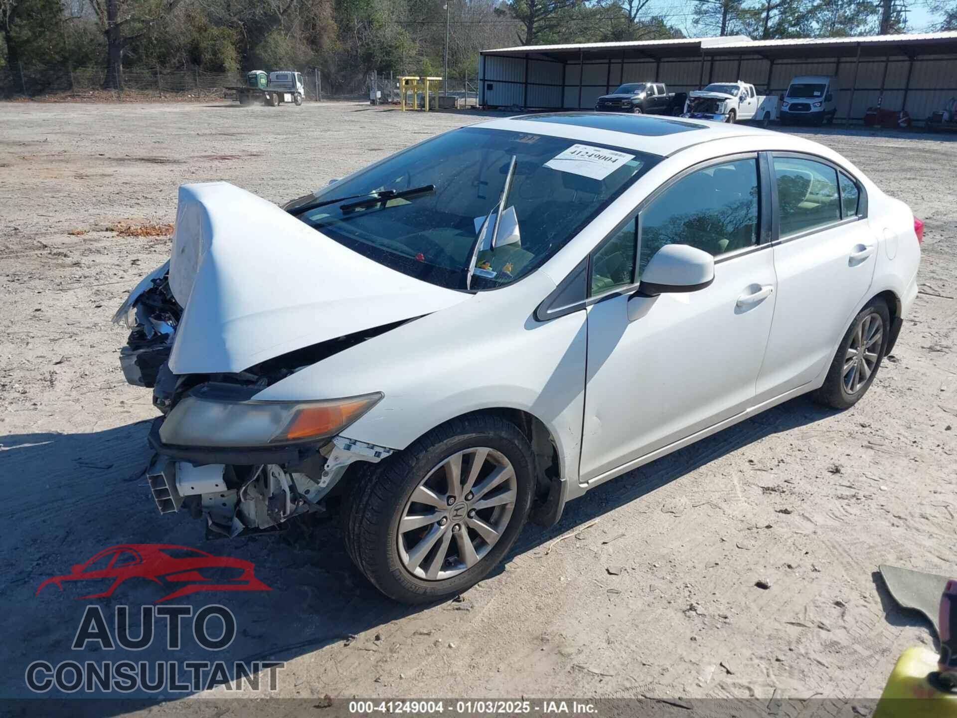 HONDA CIVIC 2012 - JHMFB2F85CS001021