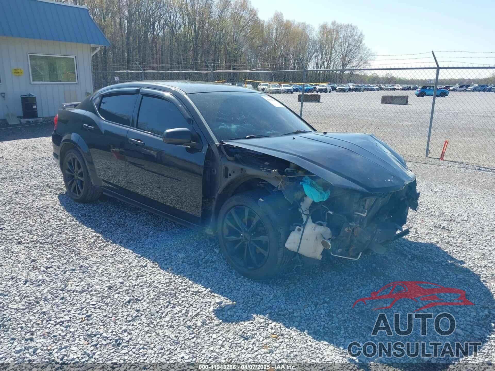 DODGE AVENGER 2013 - 1C3CDZCB5DN715694