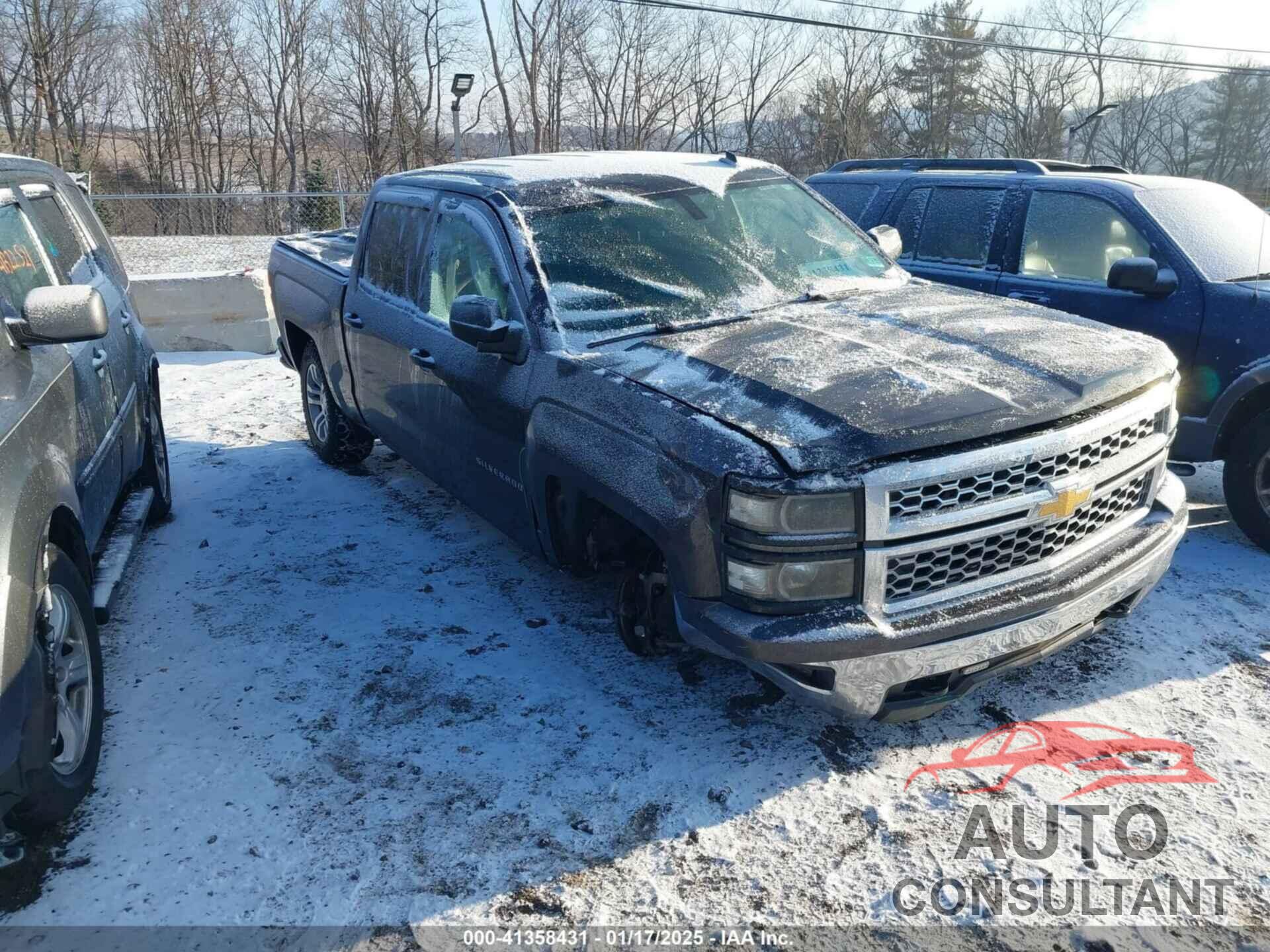 CHEVROLET SILVERADO 1500 2014 - 3GCUKREC9EG486877